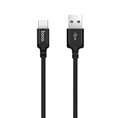 USB-A to USB-C Data and Charging Cable HOCO X14 Times, 18W, 2m, Black