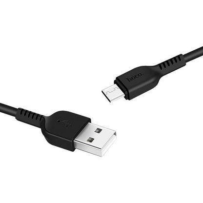 Daten- und Ladekabel USB-A - USB-C HOCO Flash X20, 18 W, 3 m, Schwarz