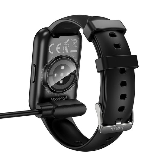 Ladekabel für Smartwatch HOCO Y25, USB-A, Schwarz