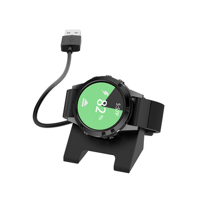 Ladekabel Techsuit TGC3 für Garmin Fenix 5 Plus / 7X / 6X / 6 / 5, USB-A, Schwarz