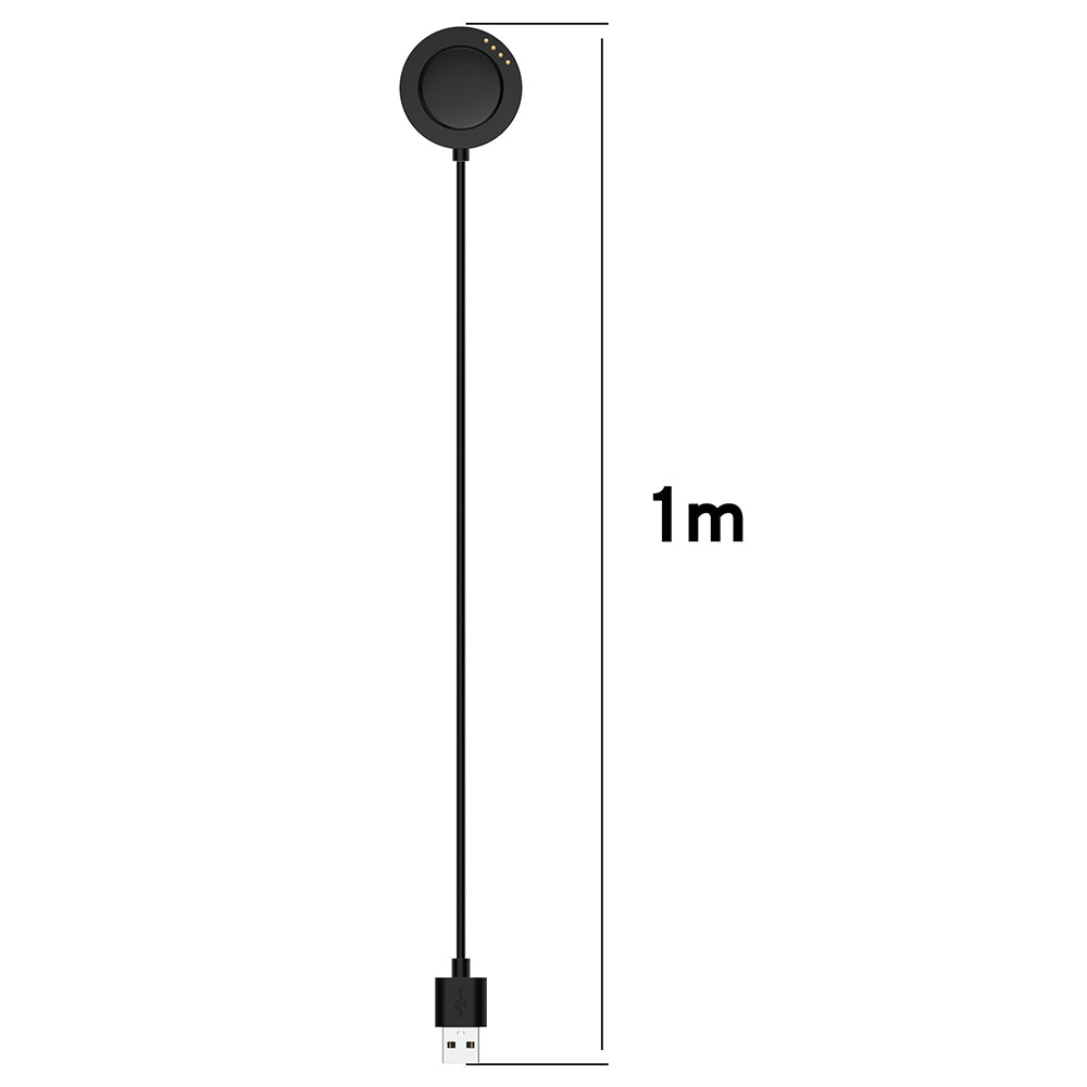 Ladekabel Techsuit TXC9 für Xiaomi Watch S4 Sport, USB-A, Schwarz