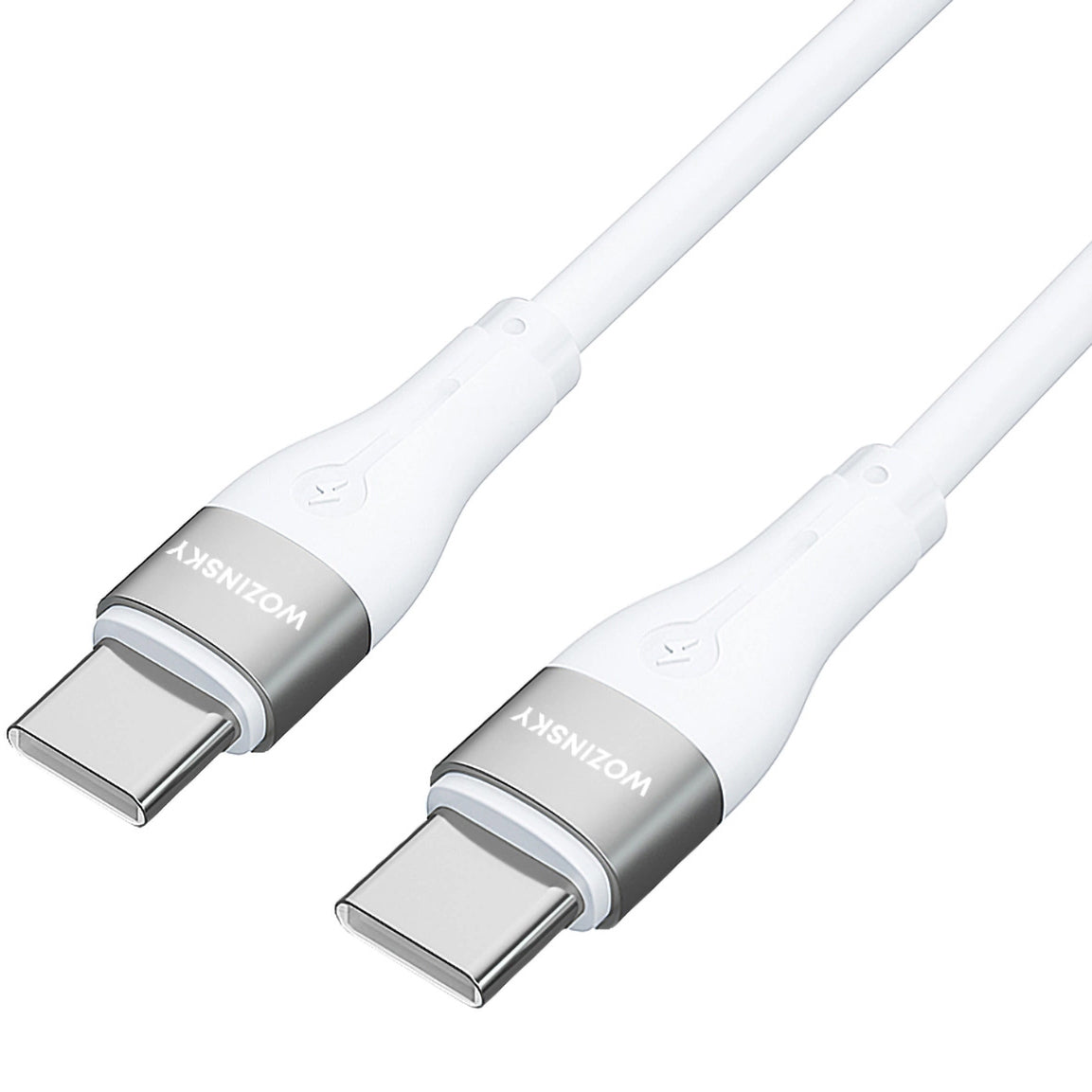 USB-C - USB-C-Ladekabel WZK WSTCC1, 65 W, 1 m, Weiß