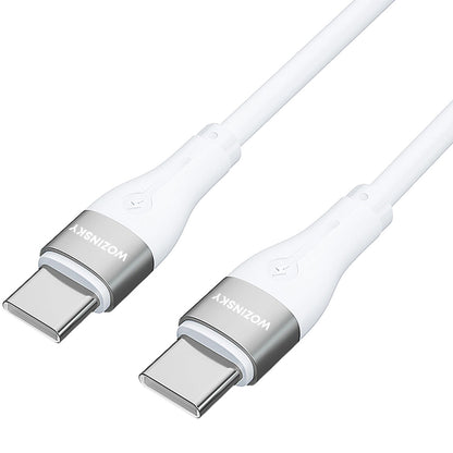 USB-C - USB-C-Ladekabel WZK WSTCC1, 65 W, 1 m, Weiß