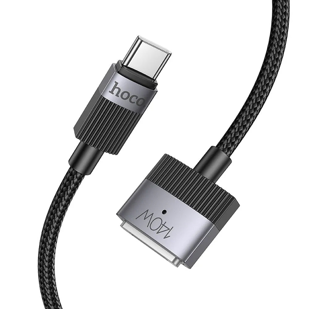 Ladekabel HOCO U141, USB-C - MagSafe 3, 140W, 1,8m, Schwarz