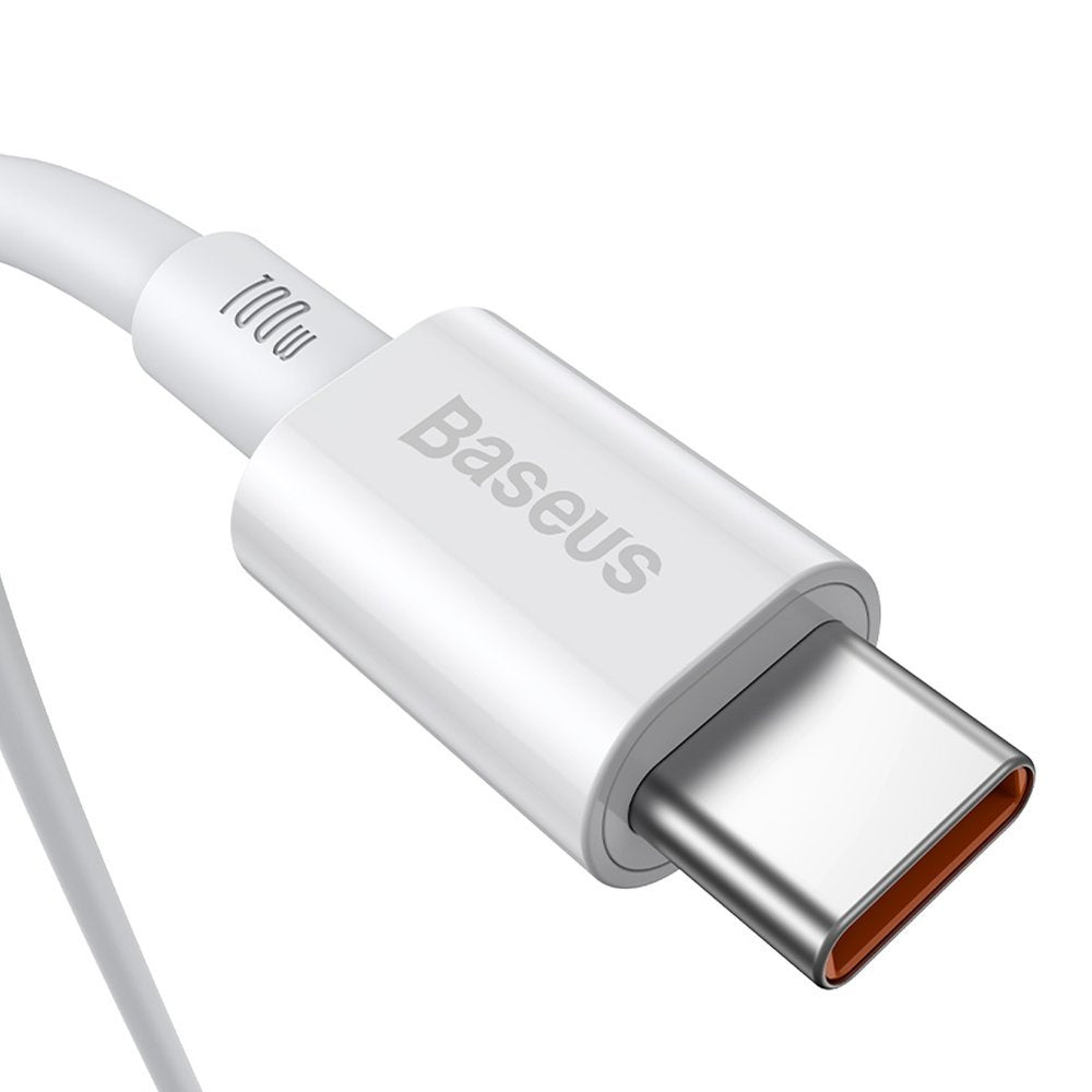 Daten- und Ladekabel USB-C - USB-C Baseus Superior Series, 100 W, 1 m, Weiß CATYS-B02