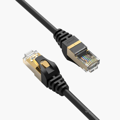 Orico PUG-C7 Netzwerkkabel, UTP, Cat7, 10m, Schwarz