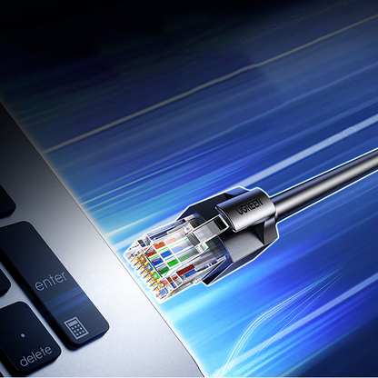 UGREEN NW316 Network Cable, UTP, Cat6, 8m, Black