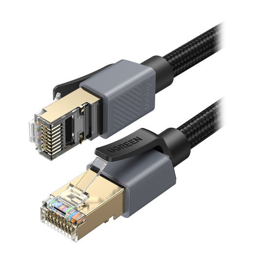 UGREEN NW343 Netzwerkkabel, UTP, Cat8, 1m, Schwarz