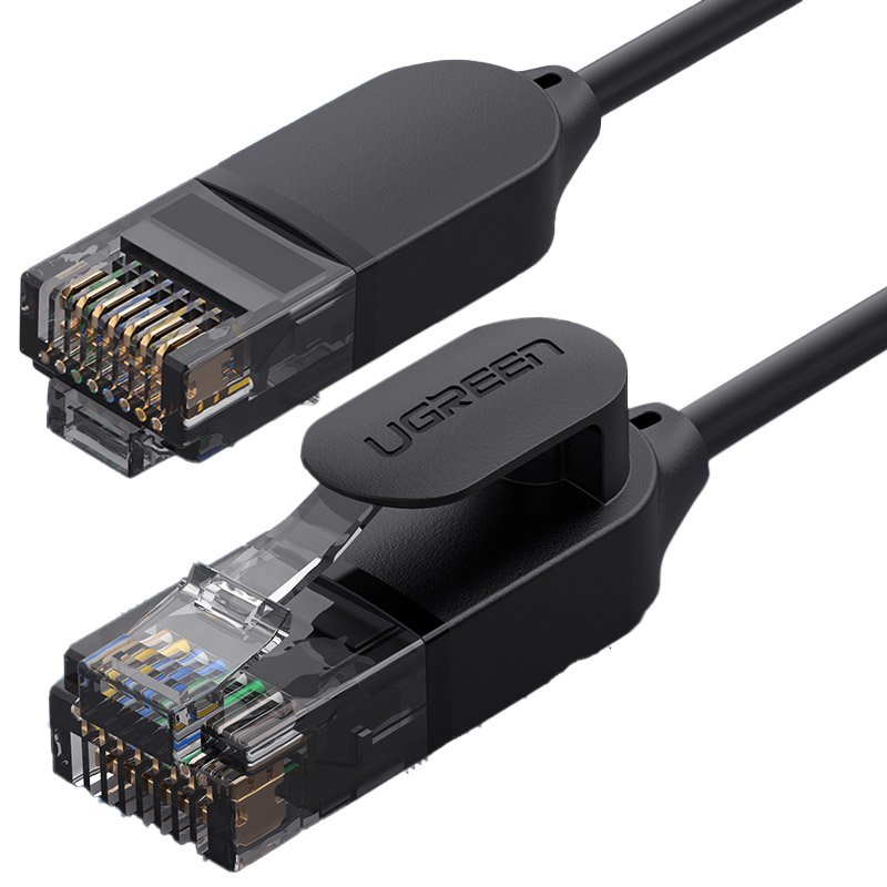 Netzwerkkabel UGREEN NW122, UTP, Cat6A, 5m, Schwarz