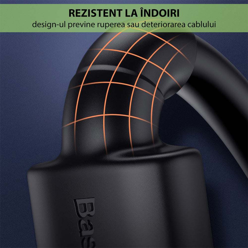 Baseus Cafule Videokabel, HDMI - HDMI, 4K, 5m, Schwarz CADKLF-H01