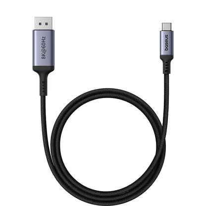 Audio- und Videokabel USB-C – DisplayPort Baseus Ultra Clarity, 8K, 1,5 m, Schwarz B0063370D111-00