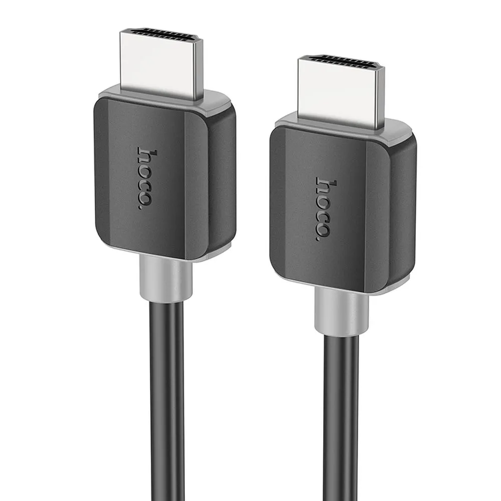 HOCO US08 Videokabel, HDMI - HDMI, 4K, 2m, Schwarz