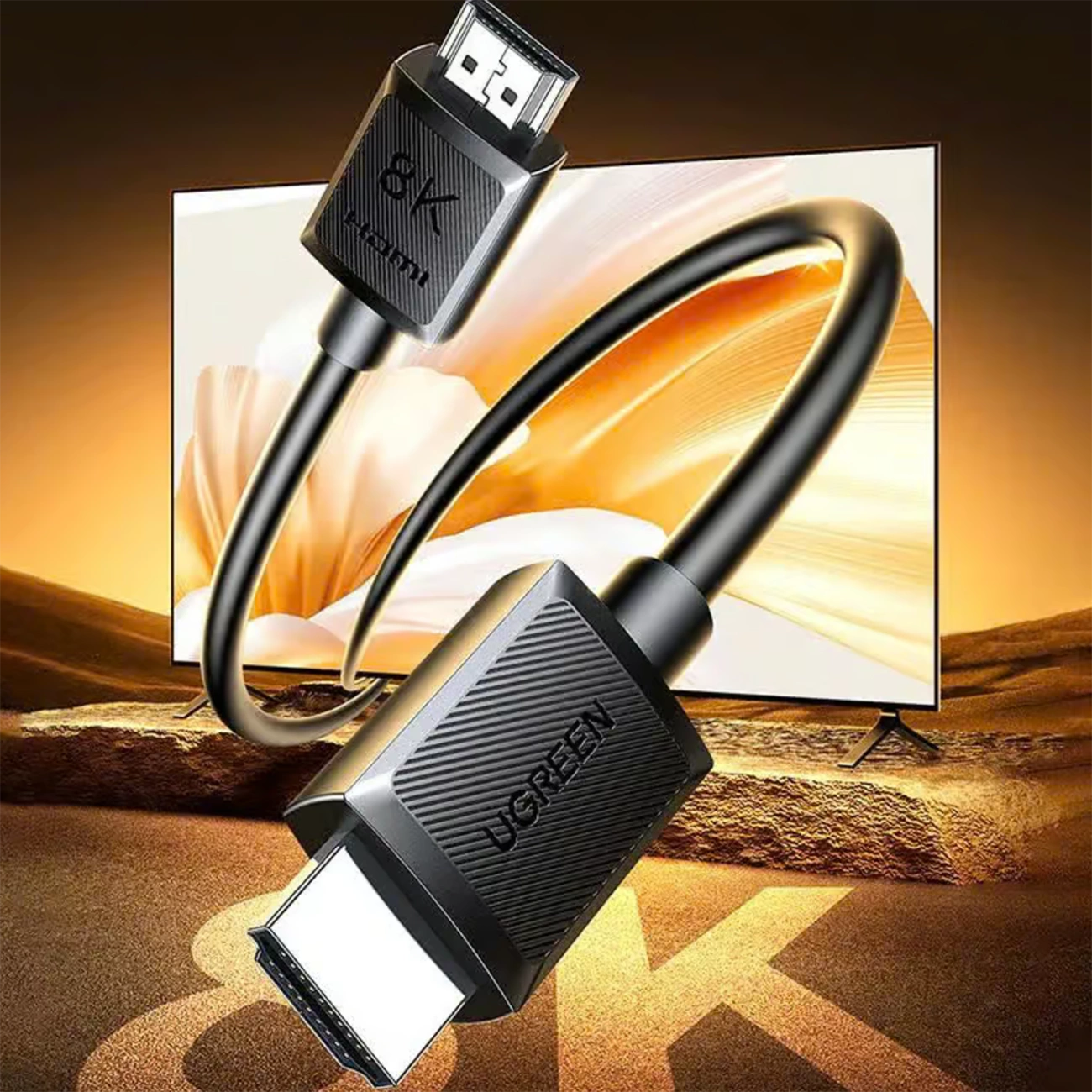 UGREEN HD175 Videokabel (45434), HDMI - HDMI, 8K, 5m, Schwarz