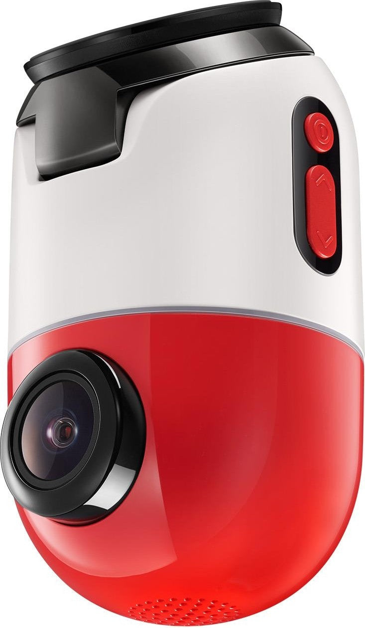 Autokamera 70mai Dashcam Omni 360 X200, 1080P, 64 GB, WLAN, GPS, KI, Sprachsteuerung, 1,2-Zoll-Display, Rosie X200-64-RED