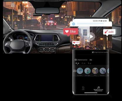 Auto-Kamera DDPAI Mini Pro DM2503A-02, 2K, Wi-Fi