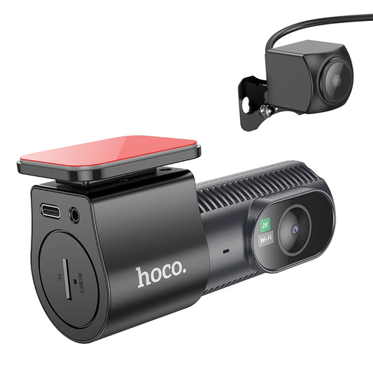 Front- und Rückfahrkamera HOCO DV8, 2K, 1,47-Zoll-Display