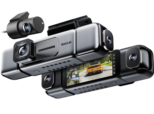 Front- und Rückfahrkamera Botslab G980H 4CH, 3K, Wi-Fi, GPS, 3,18-Zoll-Display