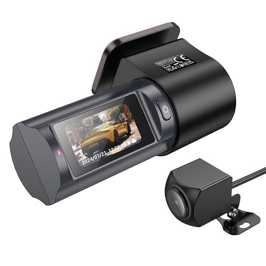 Front- und Rückfahrkamera HOCO DV8, 2K, 1,47-Zoll-Display