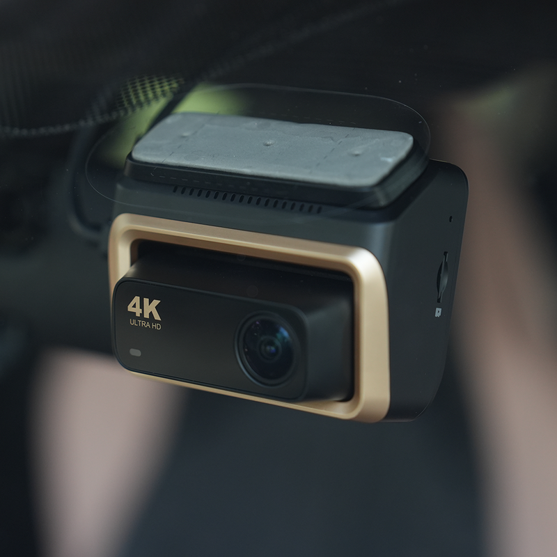 DDPAI Z60 Pro 3-CH Front Rear Auxiliary Car Camera, 4K, Wi-Fi, GPS, 3-inch Display