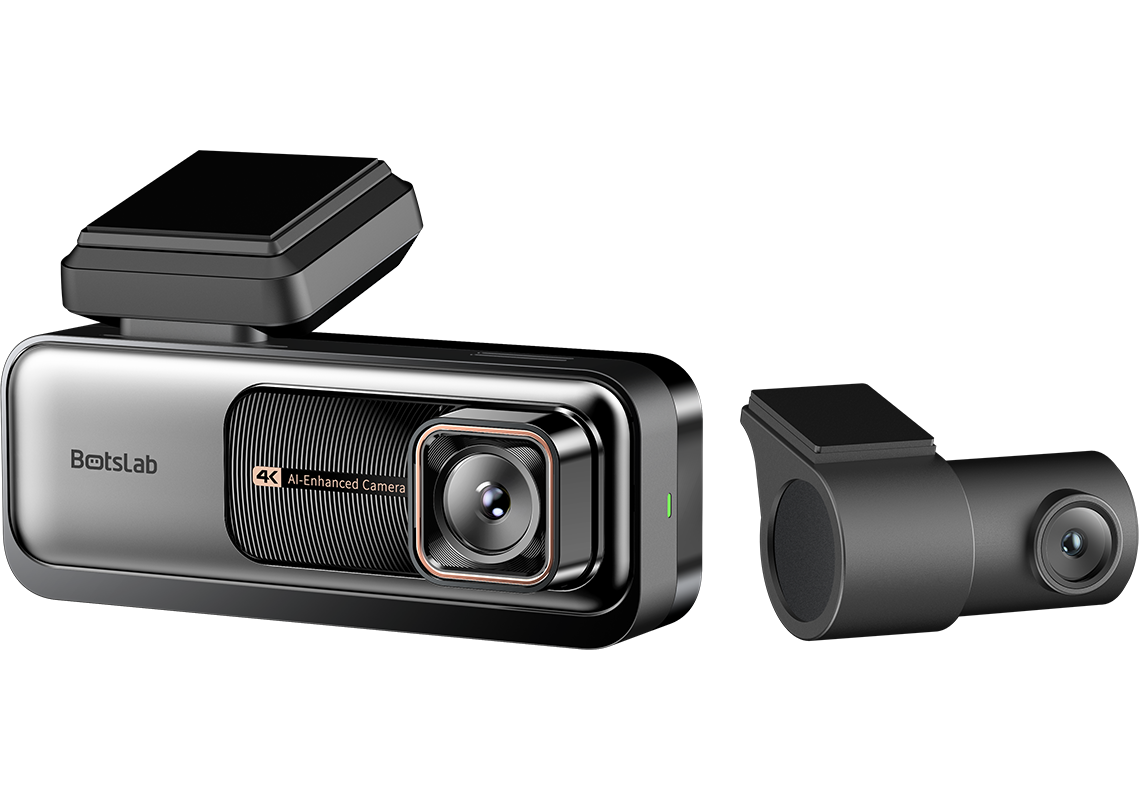 Front- und Rückfahrkamera Botslab G980H Pro, 4K, Wi-Fi, GPS, 2,45-Zoll-Display