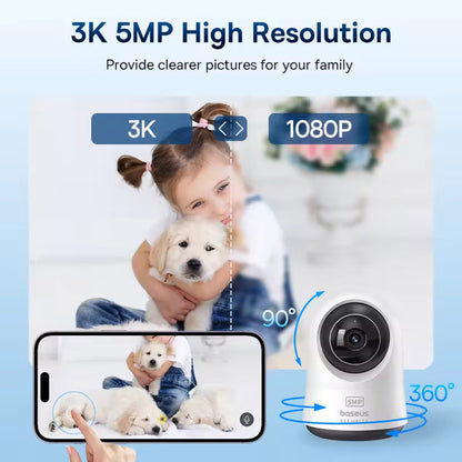 Überwachungskamera Baseus P1 Pro, Wi-Fi, 3K, Innenraum S0TW002131