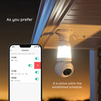Überwachungskamera Imou Bulb, Wi-Fi, 2K, Innenbereich, Weiß IPC-S6DP-5M0WEB-E27