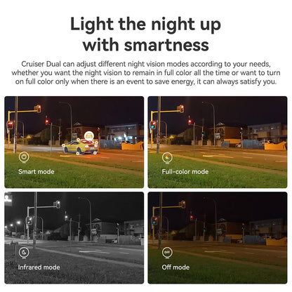 Überwachungskamera Imou Cruiser Dual, Wi-Fi, 2.8K + 2K, IP66, Außenbereich, Weiß IPC-S7XP-8M0WED-0360B