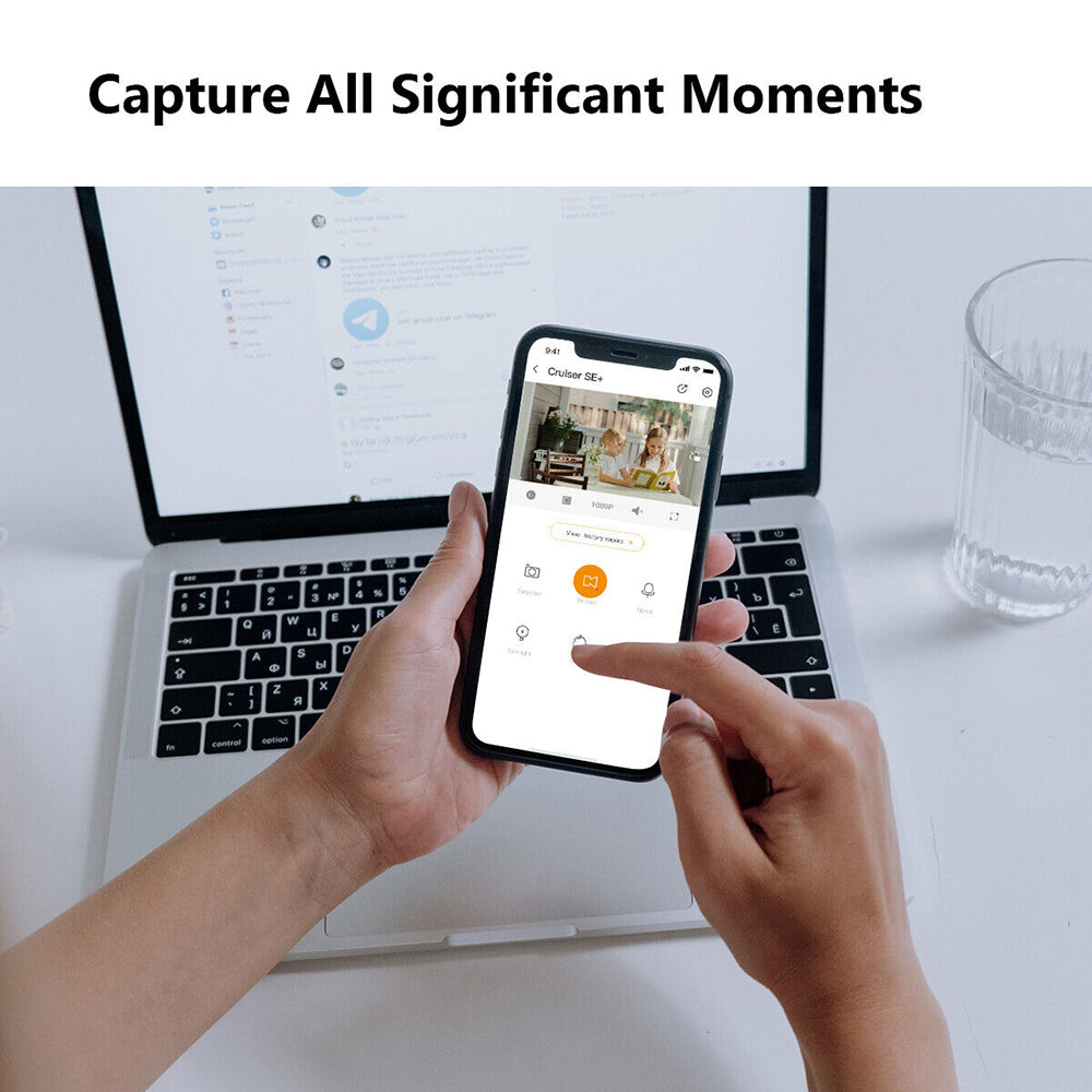 Überwachungskamera Imou Cruiser SE+, Wi-Fi, 3K, IP66, Außenbereich, Weiß IPC-K7CP-5H1WE