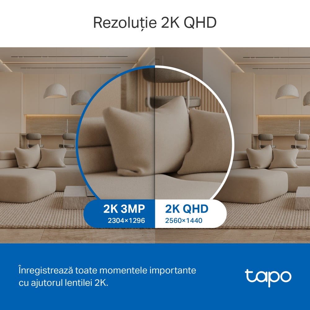 TP-LINK Tapo C220 Überwachungskamera, WLAN, 2K, Innenbereich