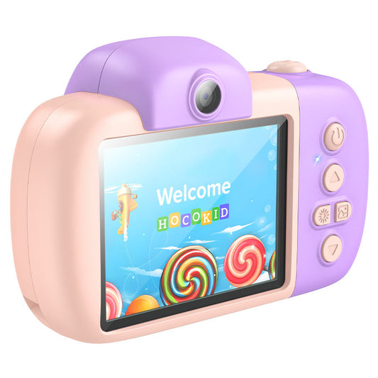 Digitalkamera HOCO DV201 Kids, 1080P, 2MP, Rosa