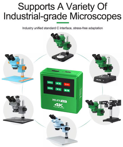 Relife M-17 Touch Control Microscope Camera, 4K