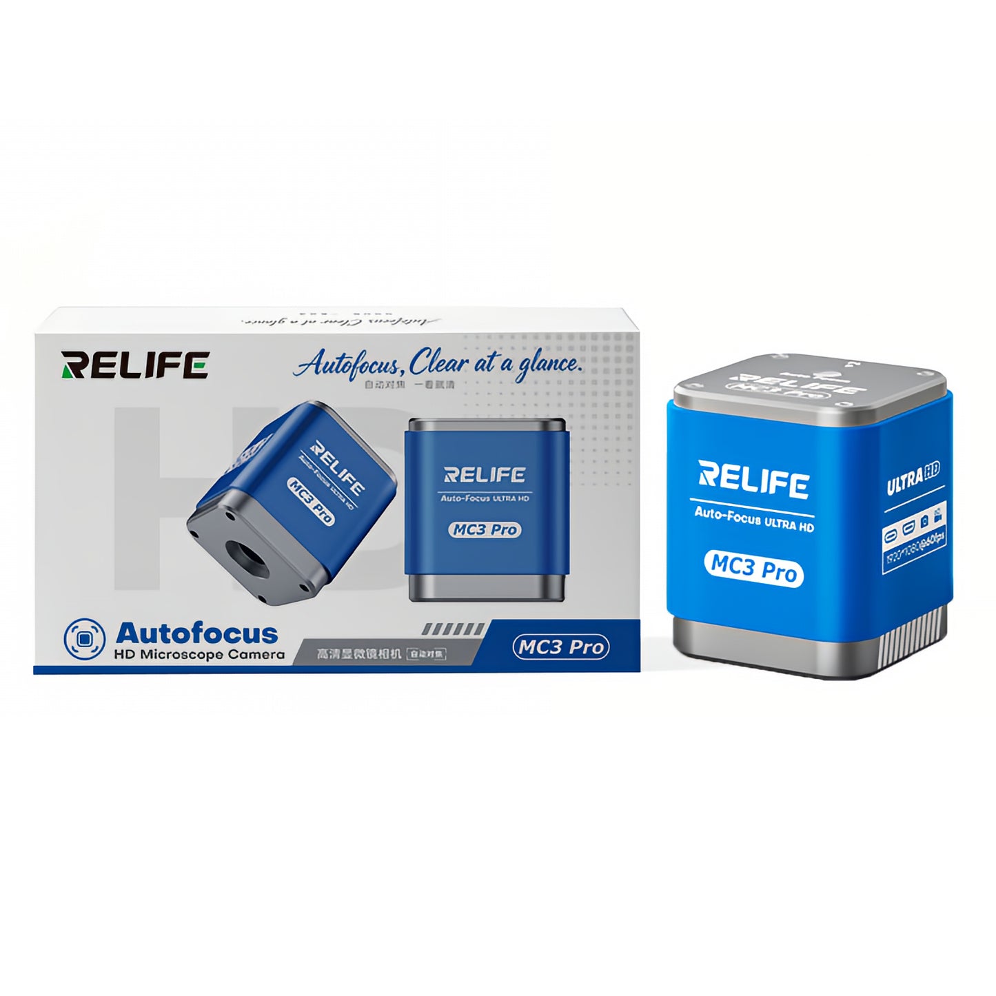 Relife MC3 Pro Microscope Camera, 1080P