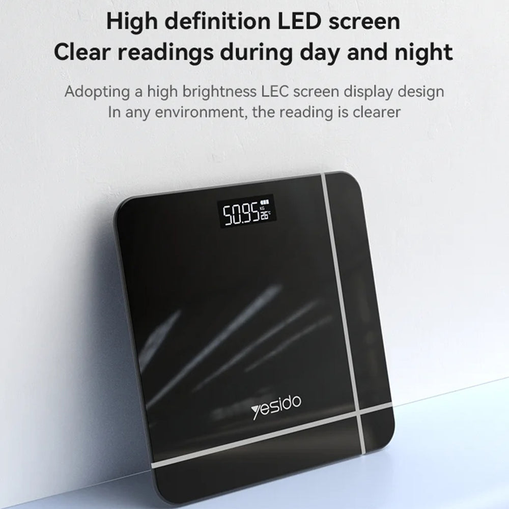 Digitalwaage Yesido MG10, Schwarz