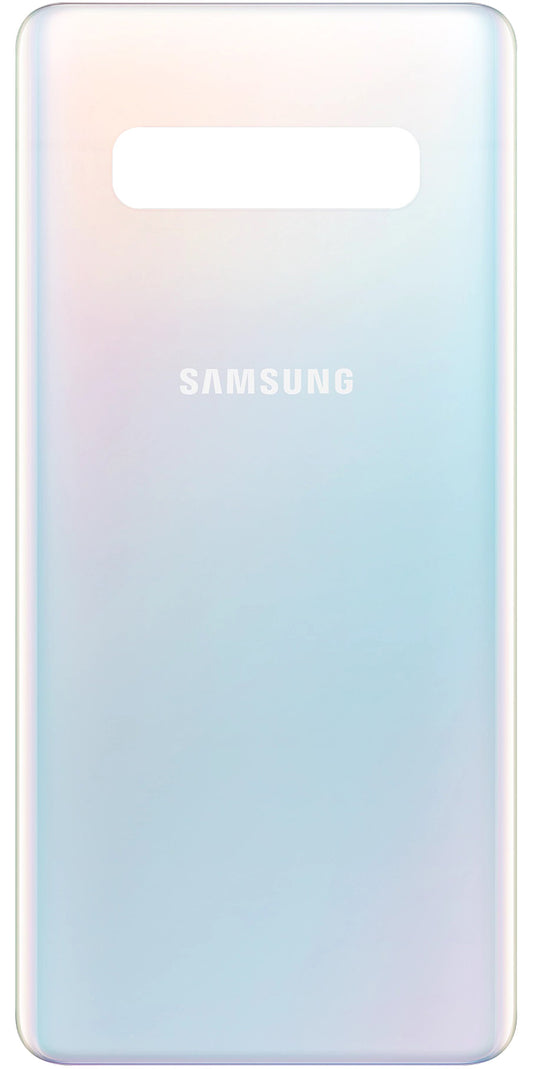 Akkudeckel Samsung Galaxy S10+ G975, Weiß (Prism White)