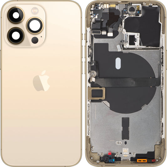 Apple iPhone 13 Pro Akkudeckel, mit mittlerem Gehäuse, Gold, Swap