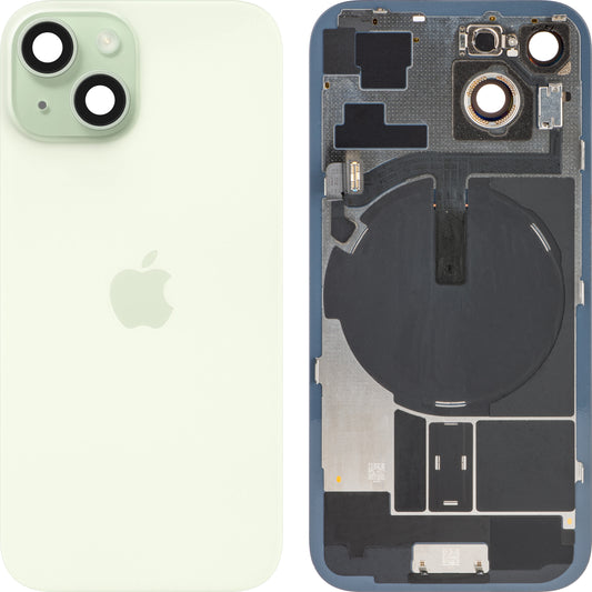 Akkudeckel Apple iPhone 15, Grün, Swap
