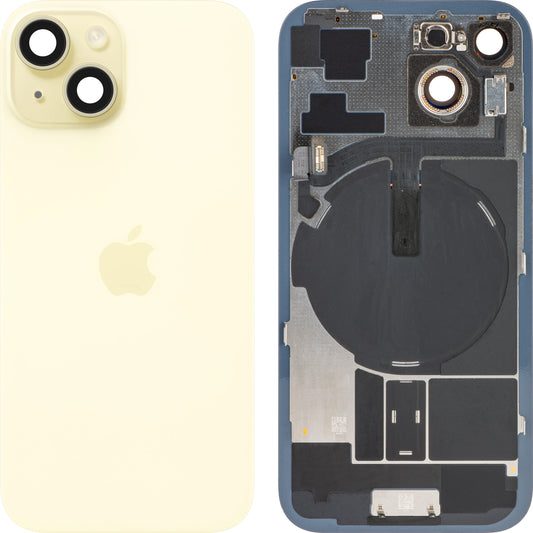 Akkuabdeckung Apple iPhone 15, Gelb, Swap