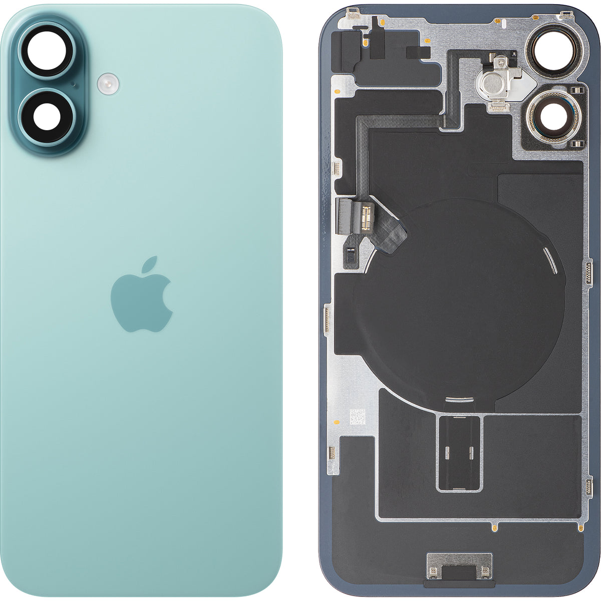 Batteriedeckel Apple iPhone 16 Plus, Grün (Teal), Premium Swap