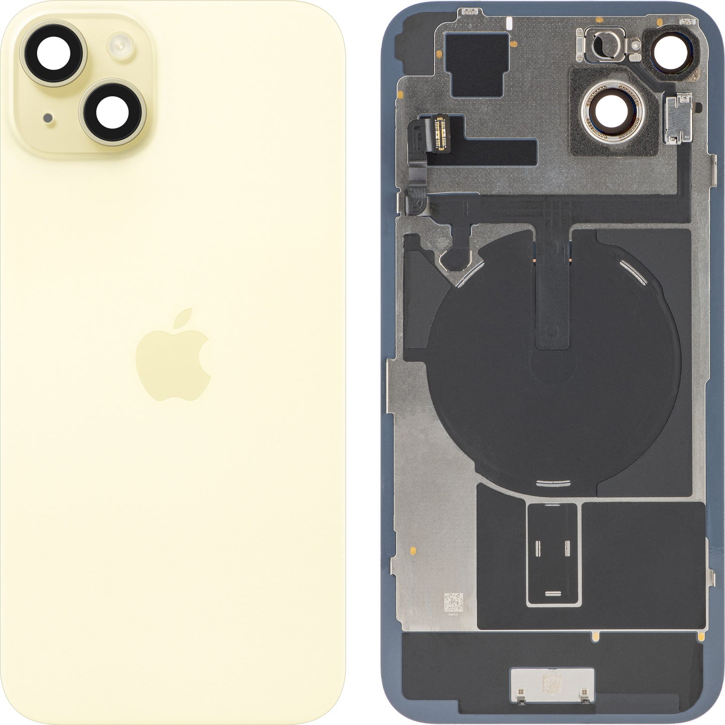 Batteriedeckel Apple iPhone 15 Plus, Gelb, Swap