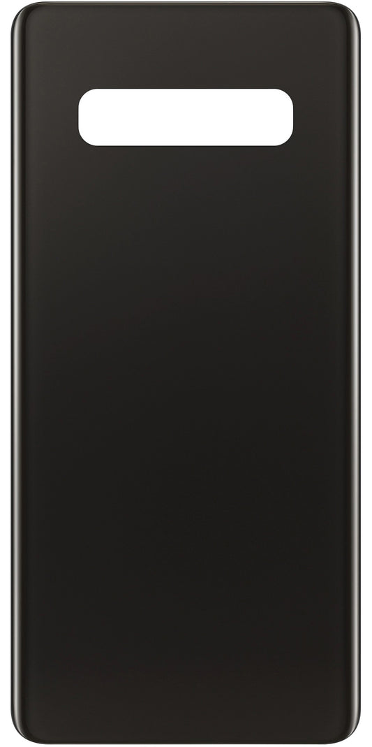 Akkudeckel kompatibel mit Samsung Galaxy S10 G973, Schwarz