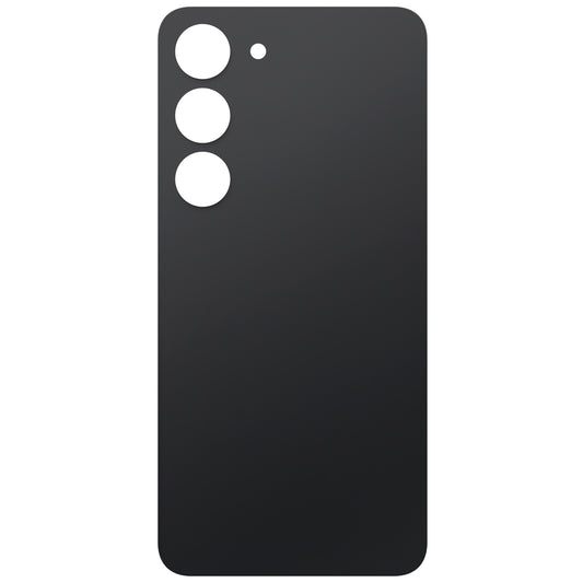 Akkudeckel kompatibel mit Samsung Galaxy S23 S911, Schwarz