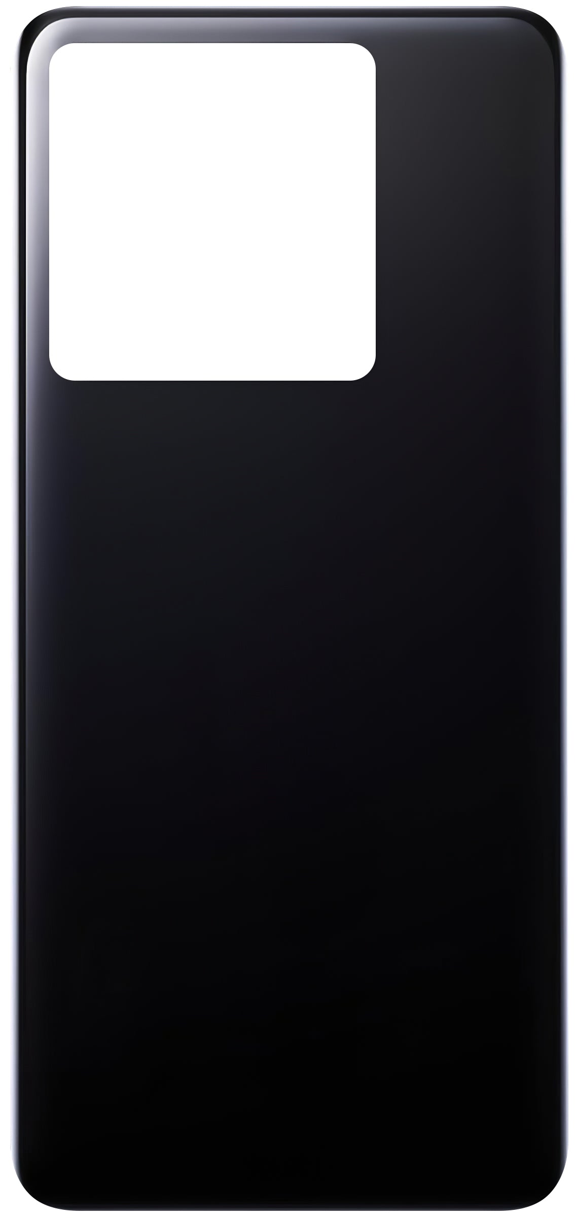 Akkudeckel kompatibel mit Xiaomi 13T Pro, Schwarz