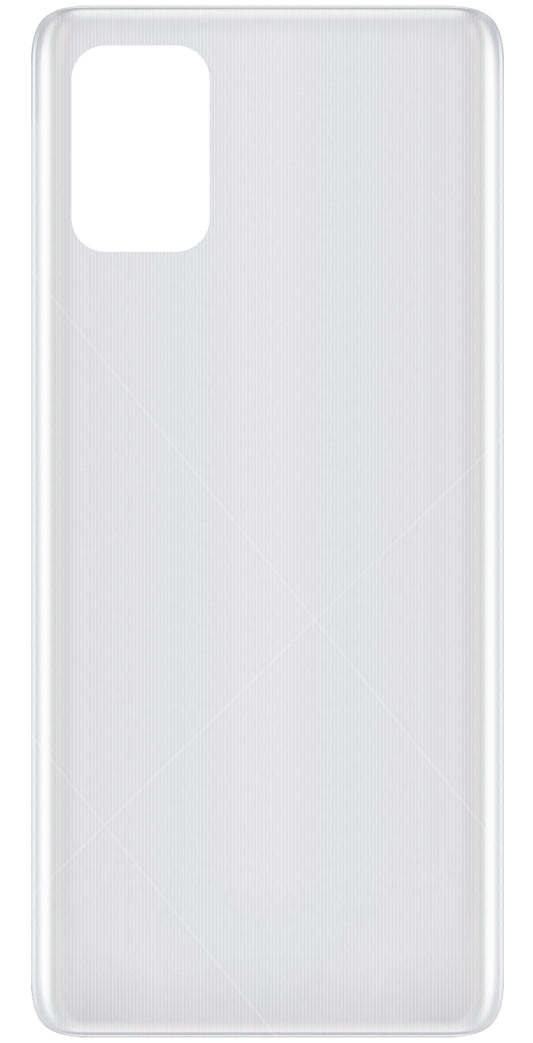Batteriedeckel kompatibel mit Samsung Galaxy A71 A715, Silber