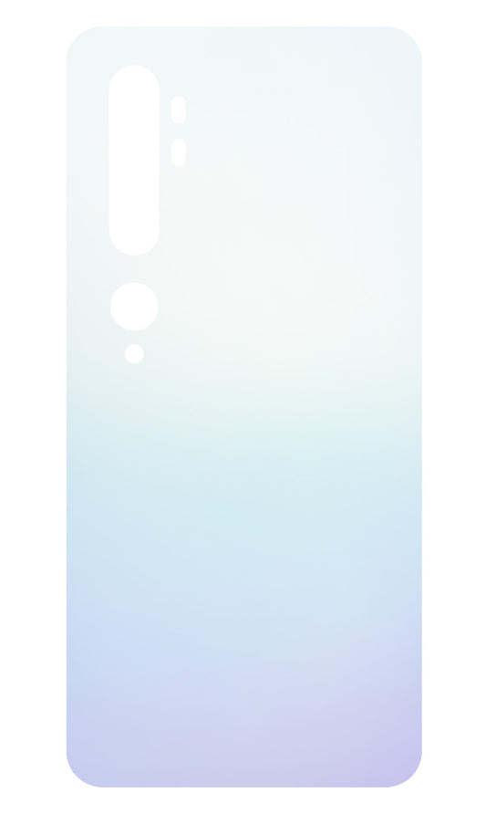 Battery Cover compatible with Xiaomi Mi Note 10, White