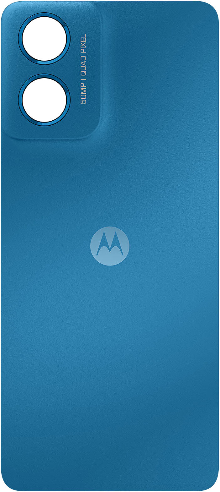 Akkuabdeckung Motorola Moto G04s, Blau (Satin Blue), Service Pack 5S58C24269