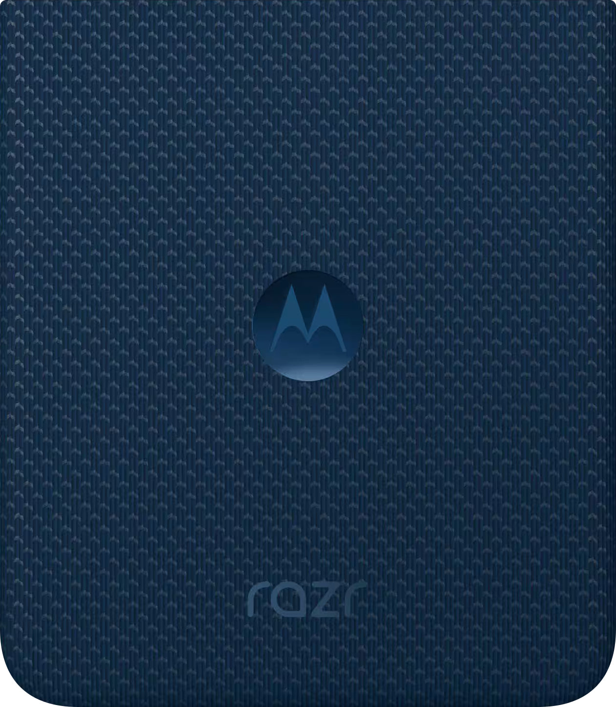 Motorola Razr 2025 / Razr 60 Akkudeckel, Marineblau (Gibraltar Sea), Service Pack SL98E62930