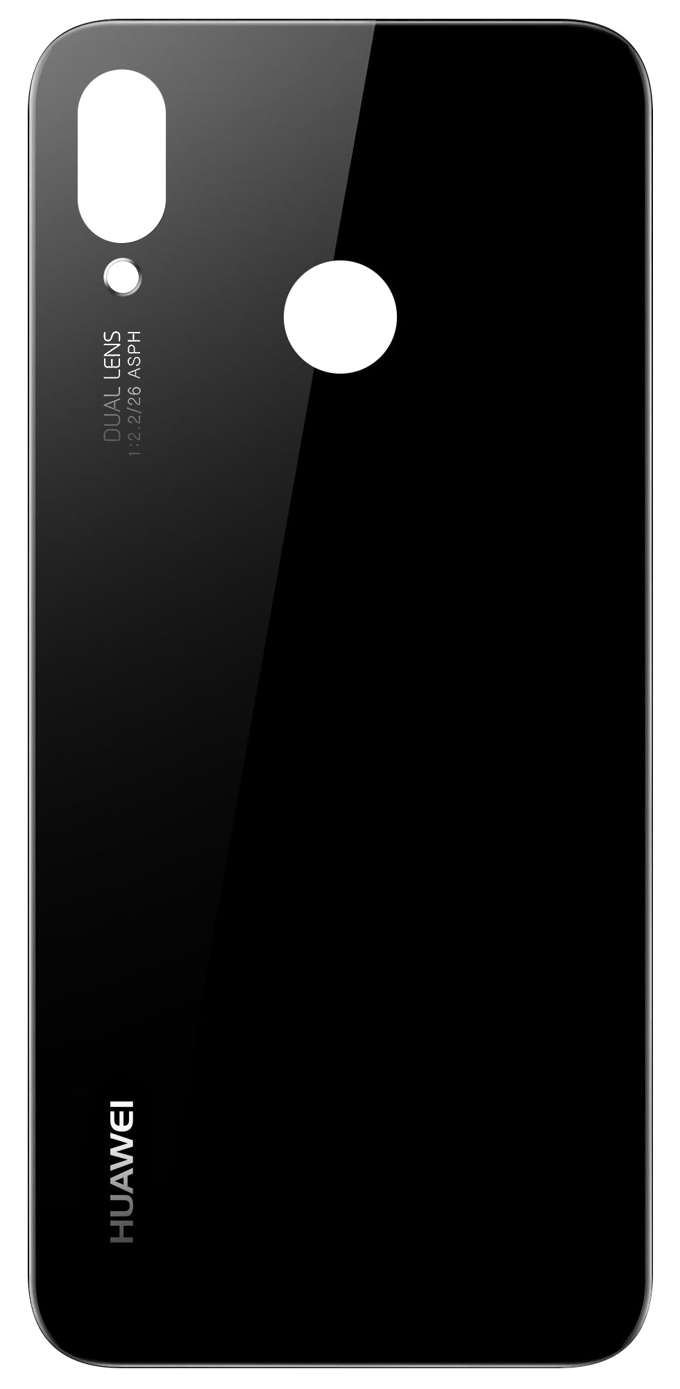 Huawei P20 Lite Akkudeckel, Schwarz