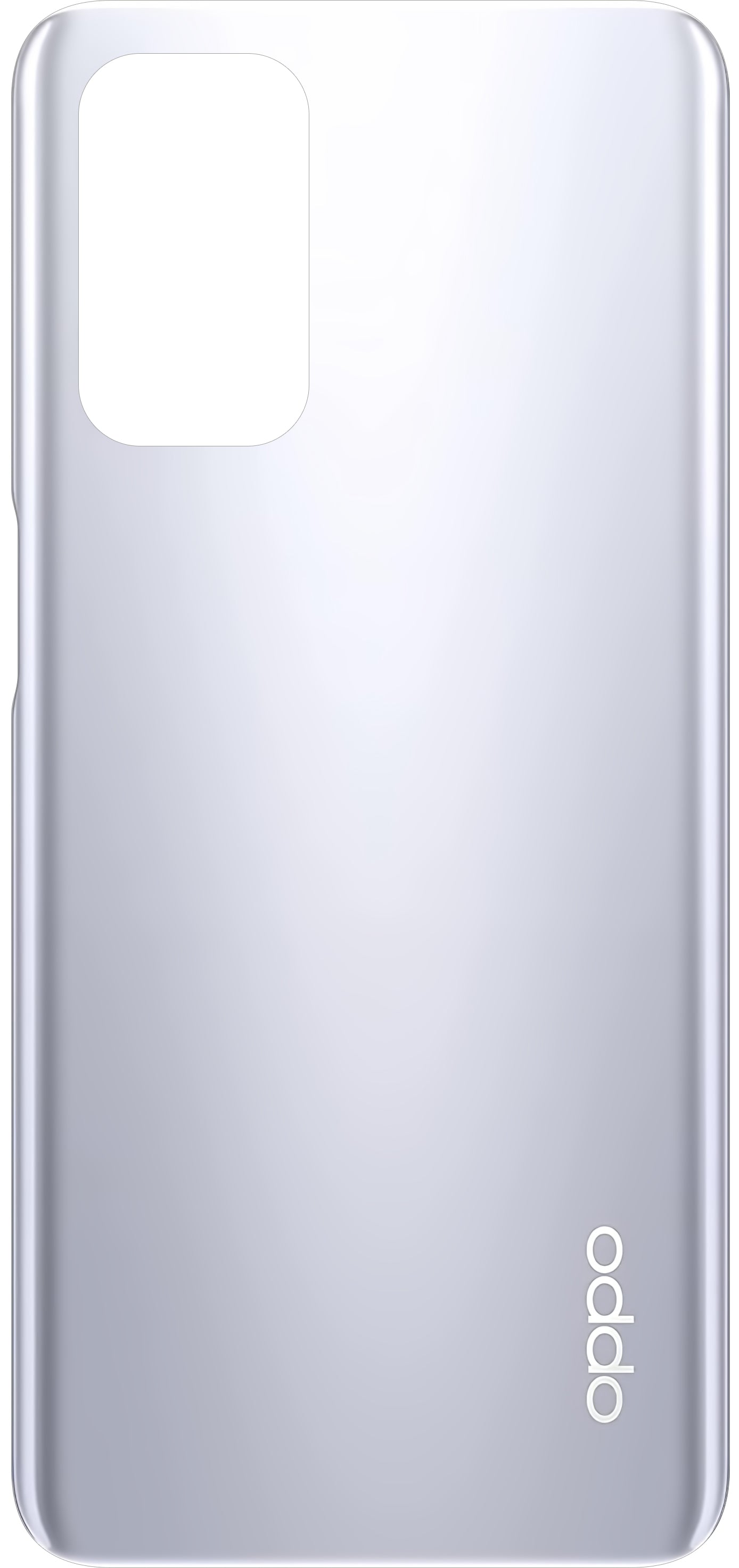 Oppo A74 5G / A54 5G Akkudeckel, Silber (Space Silver), Service Pack 3202378