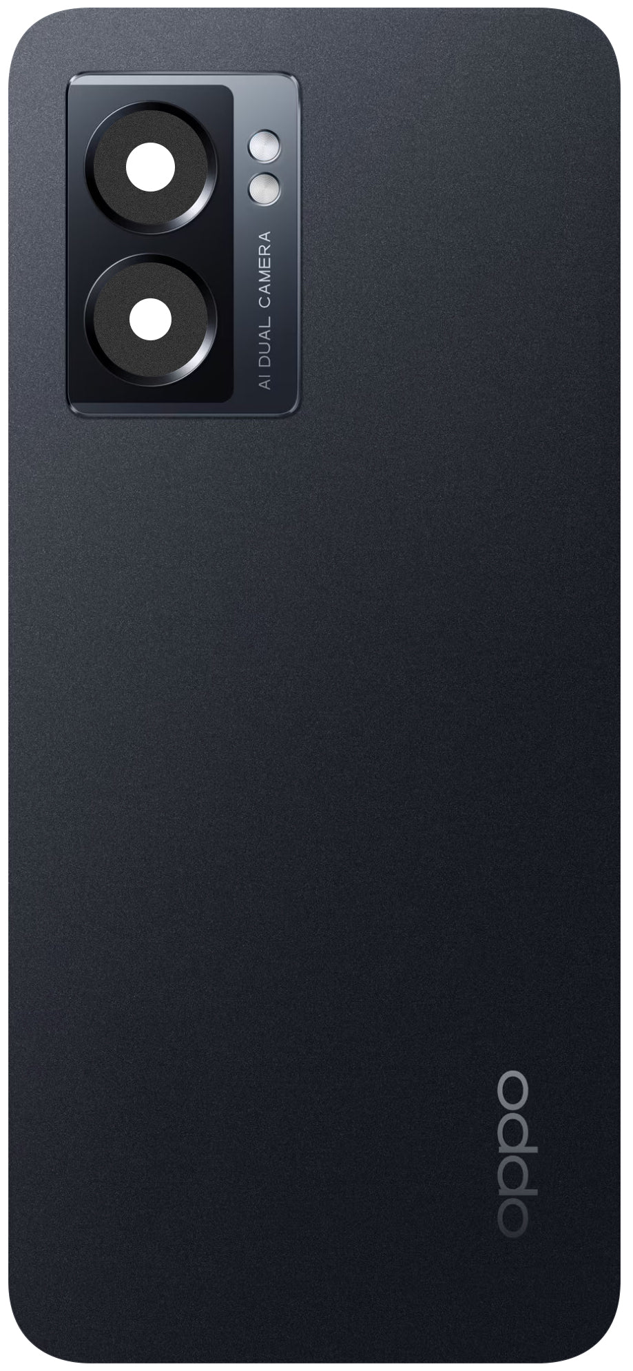 Oppo A57 5G Akkudeckel, Schwarz