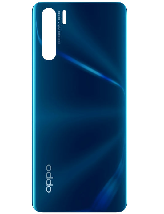 Oppo F15 / A91 Akkudeckel, Blazing Blue, Service Pack 3016460